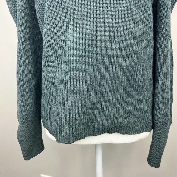 LK Bennett Green Puff Sleeve Knit Sweater Size S Jumper - Picture 3 of 12
